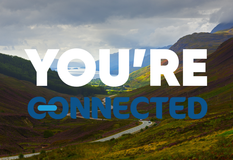 You're Connected Logo