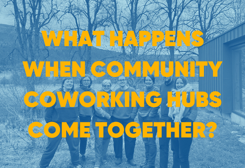 What happens when community coworking hubs come together?